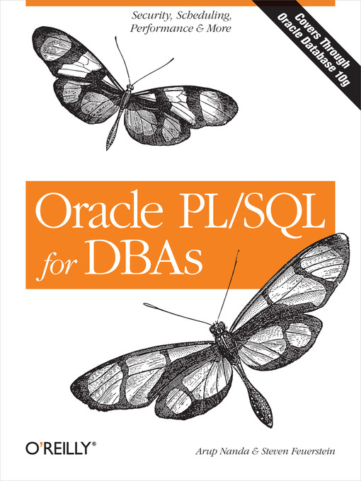 Title details for Oracle PL/SQL for DBAs by Arup Nanda - Available